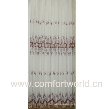 Embroidery Curtain Voile (SHCL01787)